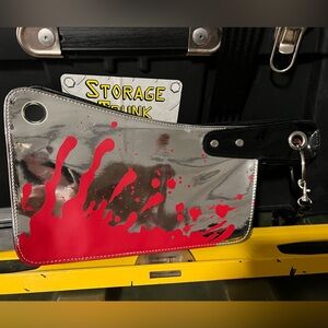 Kreepsville666 hatchet clutch purse